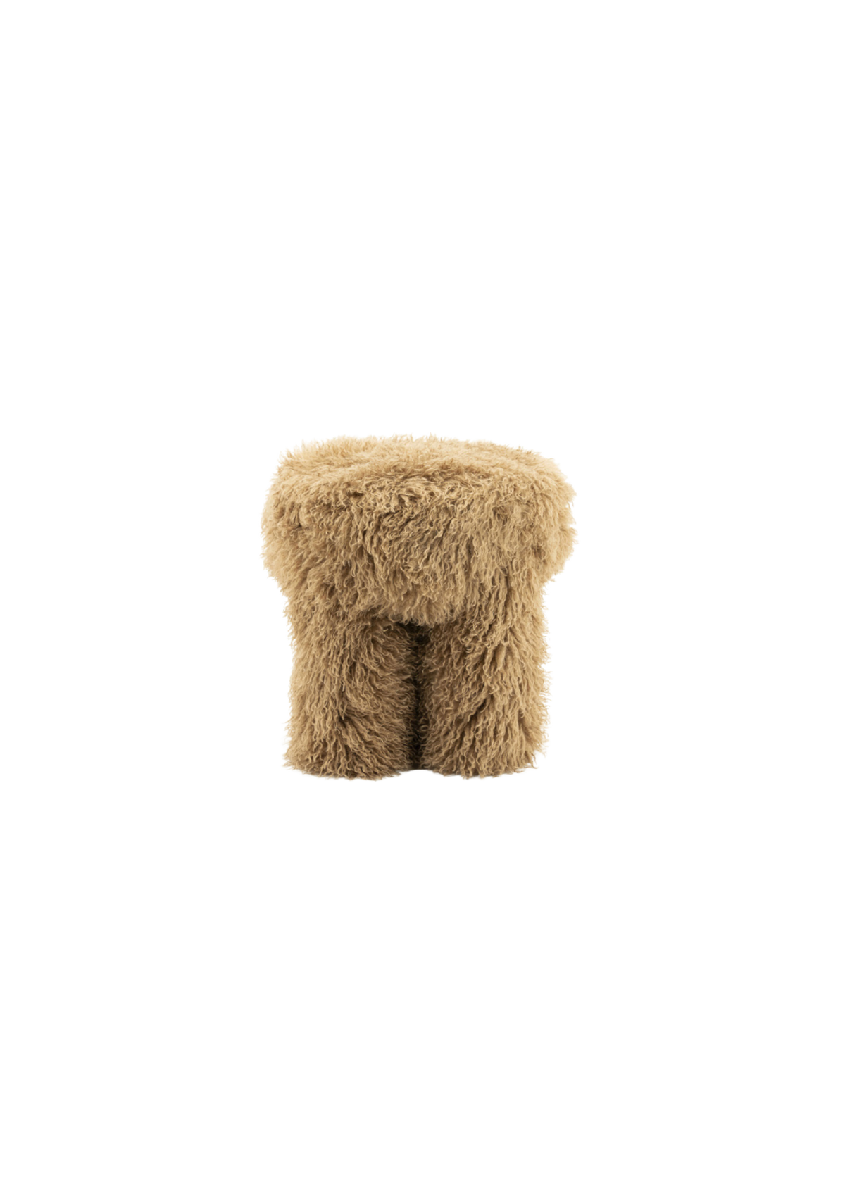 Poef doodly - bruin