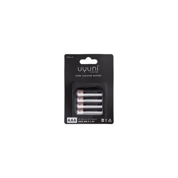 AAA - batterij - 4 pack