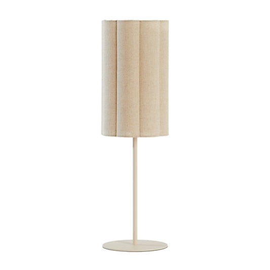 Tafellamp Fringe - naturel/crème