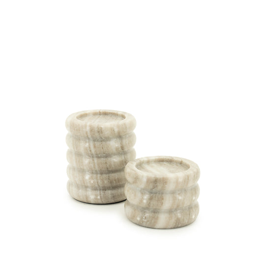Kaarsenhouder - Paloma - set van 2