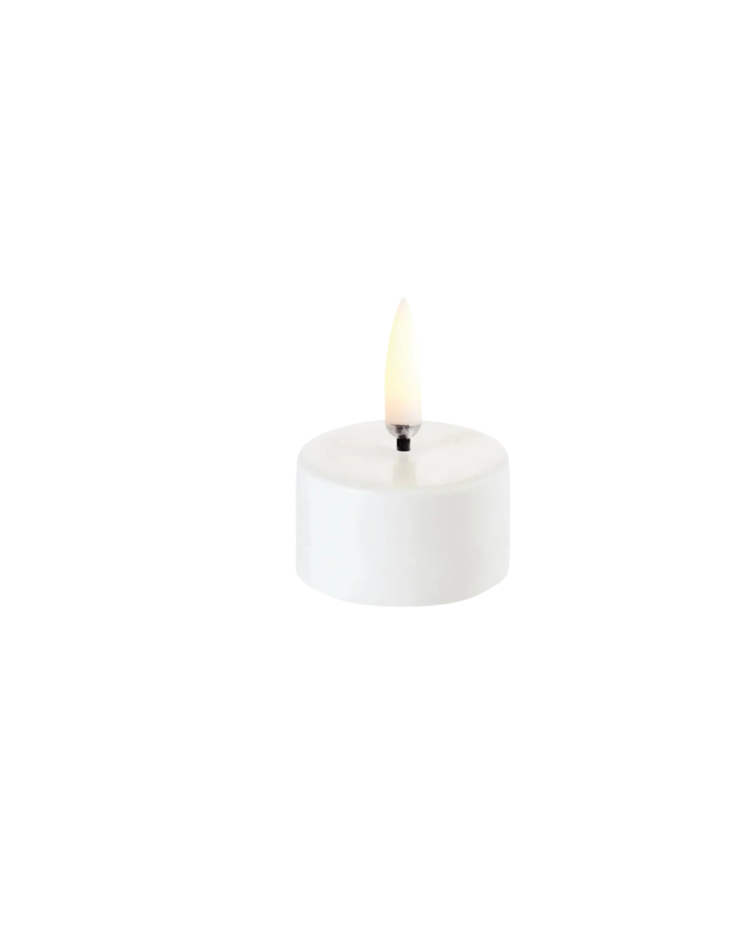 UYUNI - waxinelicht - nordic white