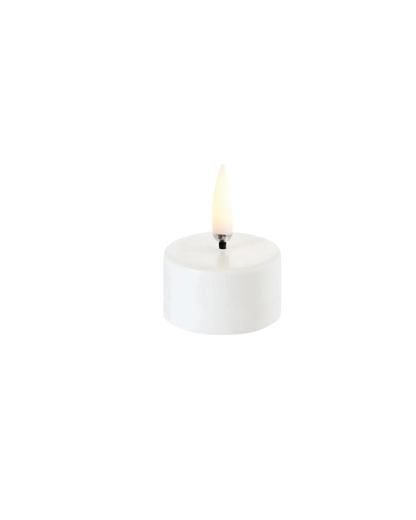 UYUNI - waxinelicht - nordic white