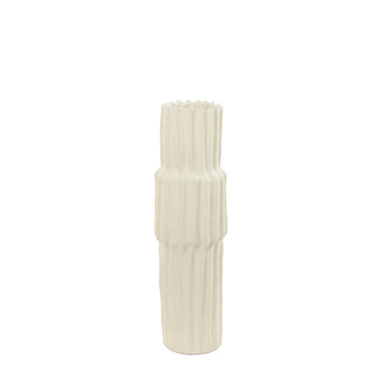 Vaas Longa - keramiek crème - Ø17x58 cm