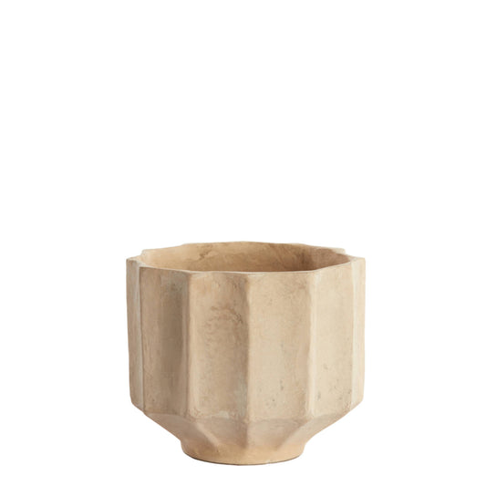 Vaas Salou naturel - Ø21x18 cm