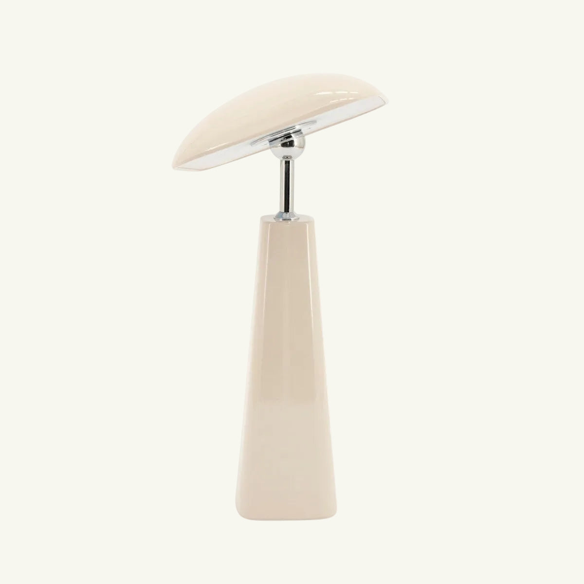 Tafellamp quadra beige