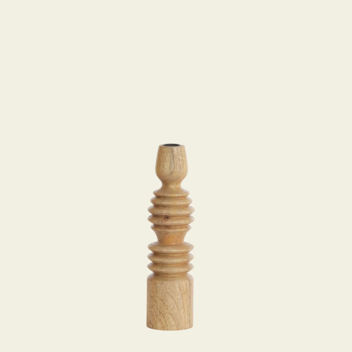 Kandelaar Ø7,5x28 cm AFIFE hout naturel