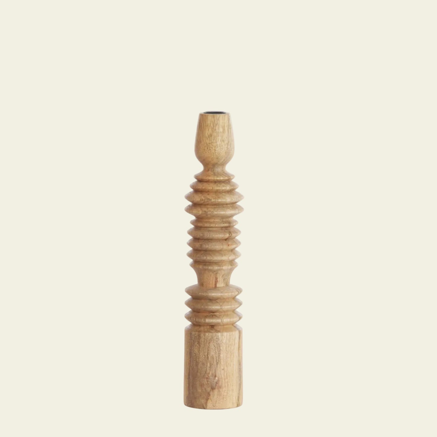 Kandelaar Ø7,5x36 cm AFIFE hout naturel