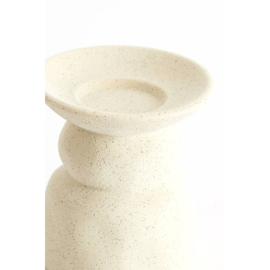 Kandelaar Atrani -  Ø11,5x12,5  - crème
