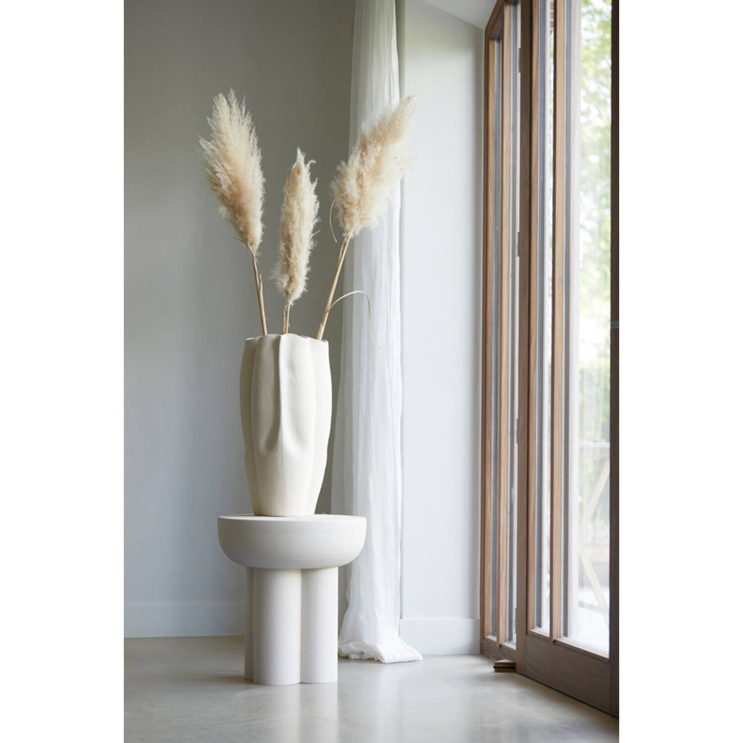 Bijzettafel Mikola - crème