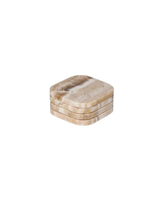 Mooisa - onderzetters onyx