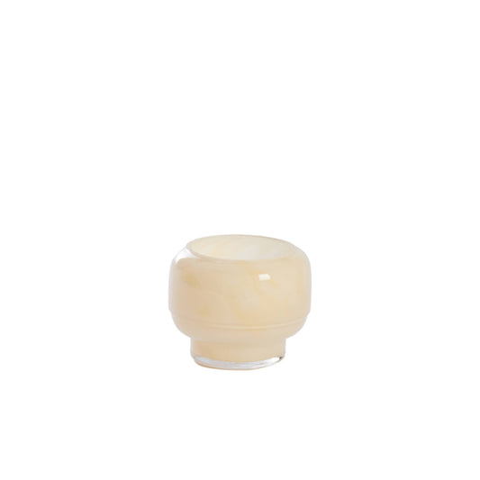 Theelichthouder Solvay - butter yellow