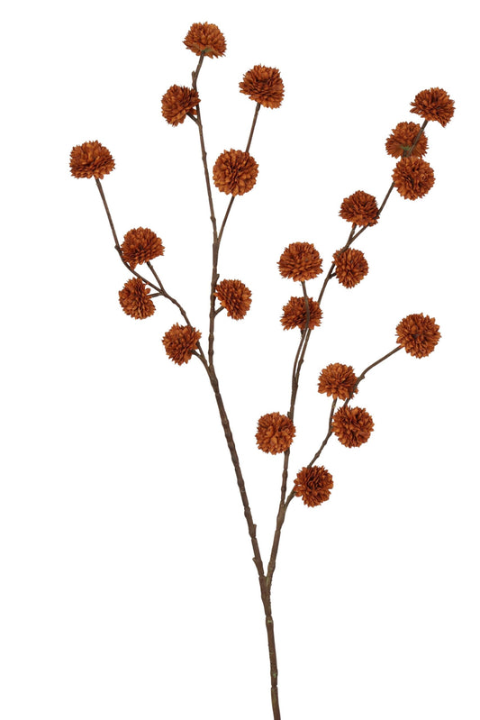 PomPom kunsttak - small - koffie