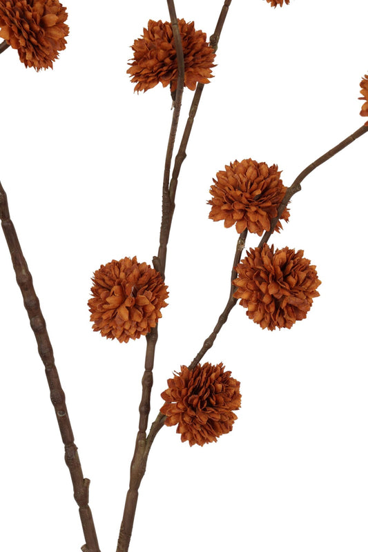 PomPom kunsttak - small - koffie