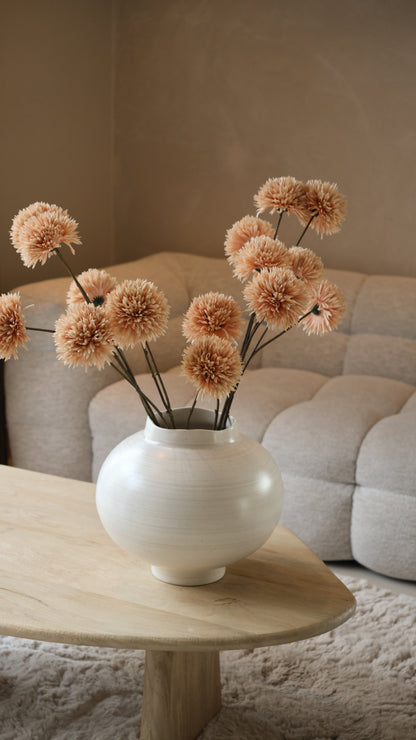 Kunsttak Pom Pom XL - salmon