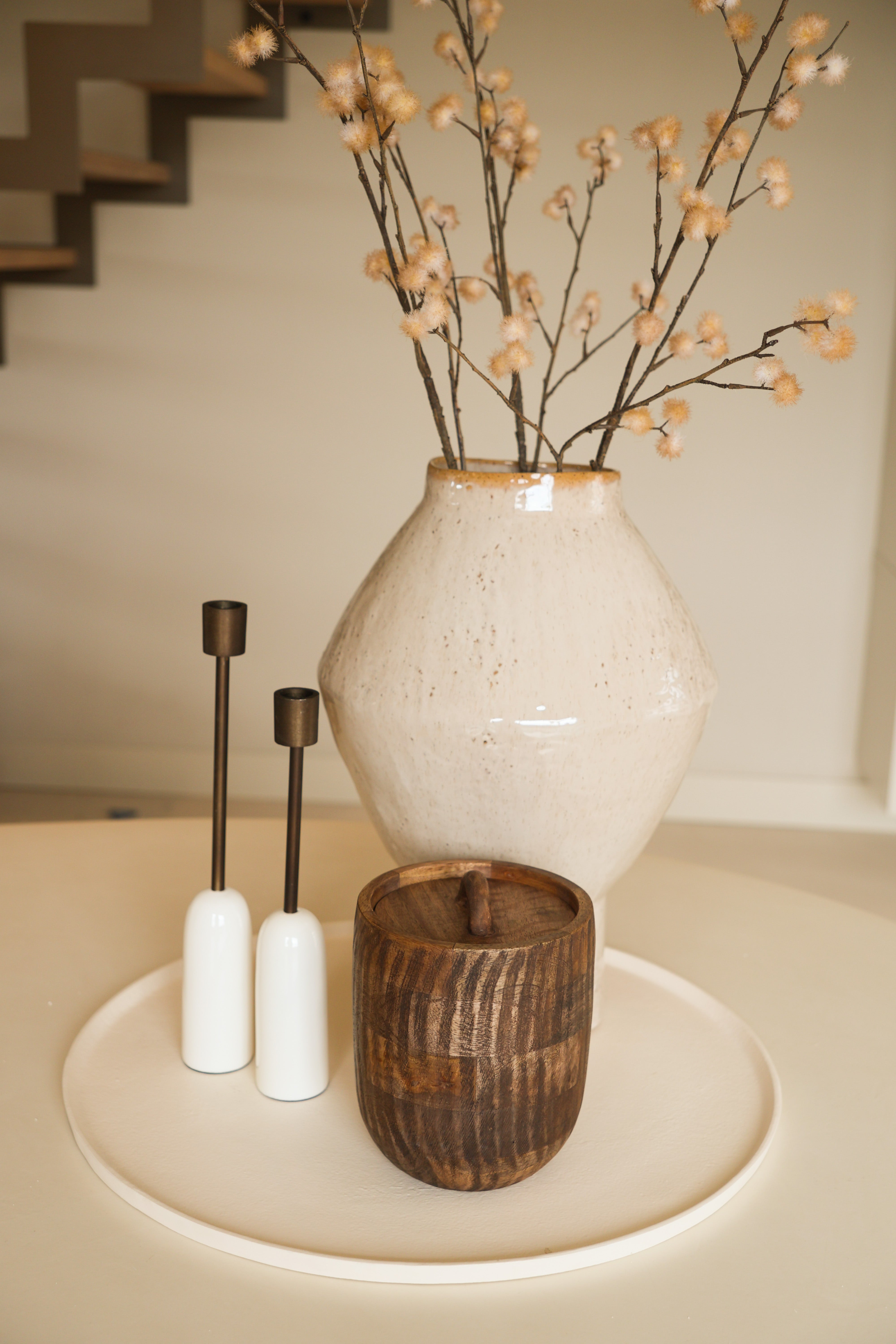 Schaal Maes Ø60 cm – Crème