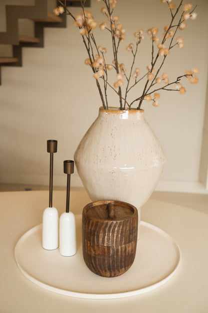 Schaal Maes Ø60 cm – Crème
