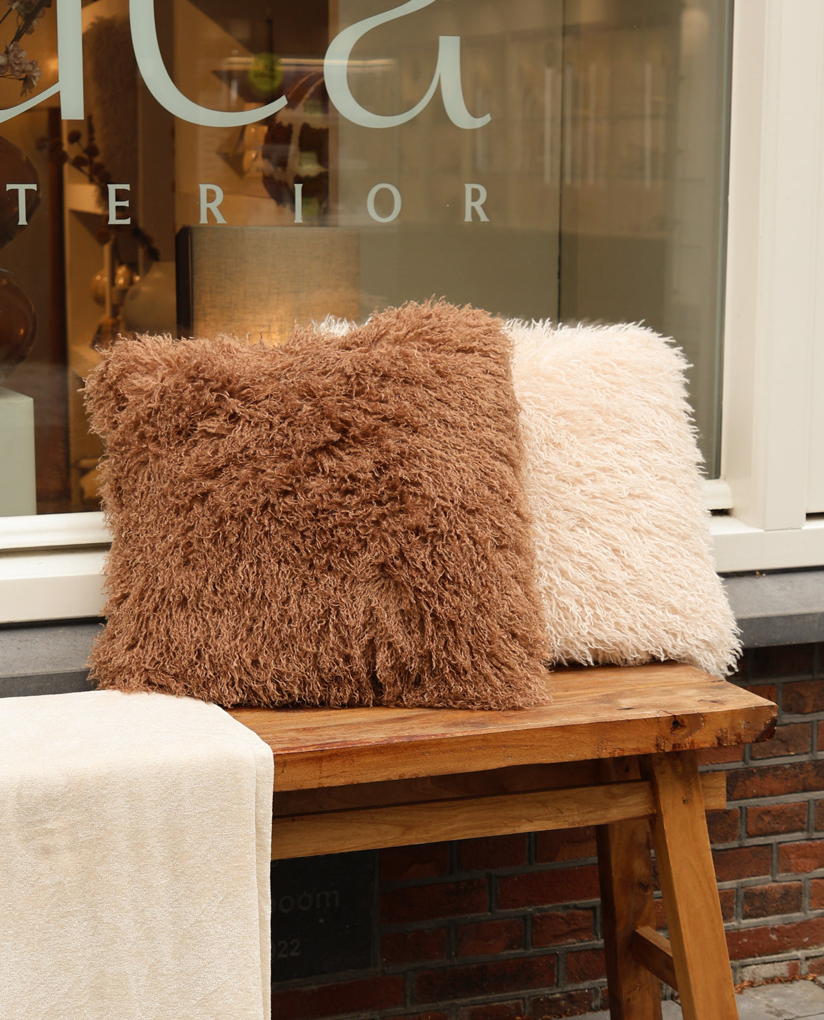 Kussen Doodly | beige