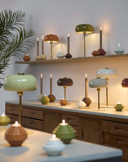 Kandelaar Wanhati - donkerbruin