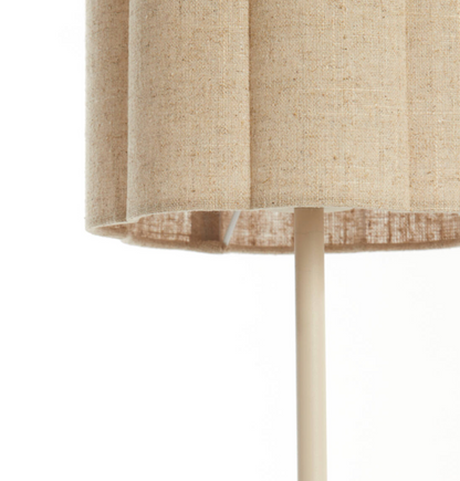 Tafellamp Fringe - naturel crème
