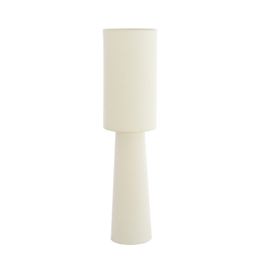 Vloerlamp Mikkel - bouclé crème