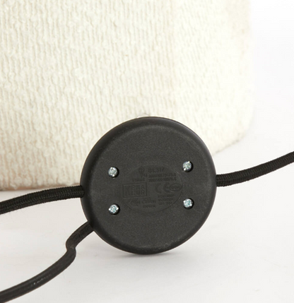 Vloerlamp Mikkel - bouclé crème