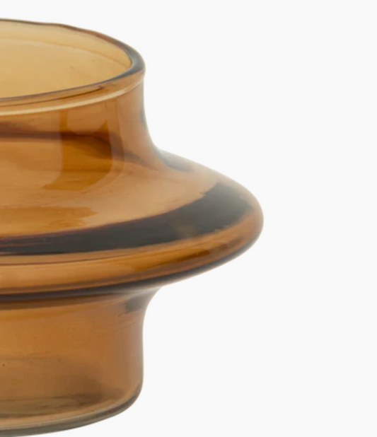 Waxinelichthouder Hea - golden orange