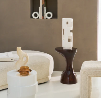 Waxinelichthouder Hea - golden orange