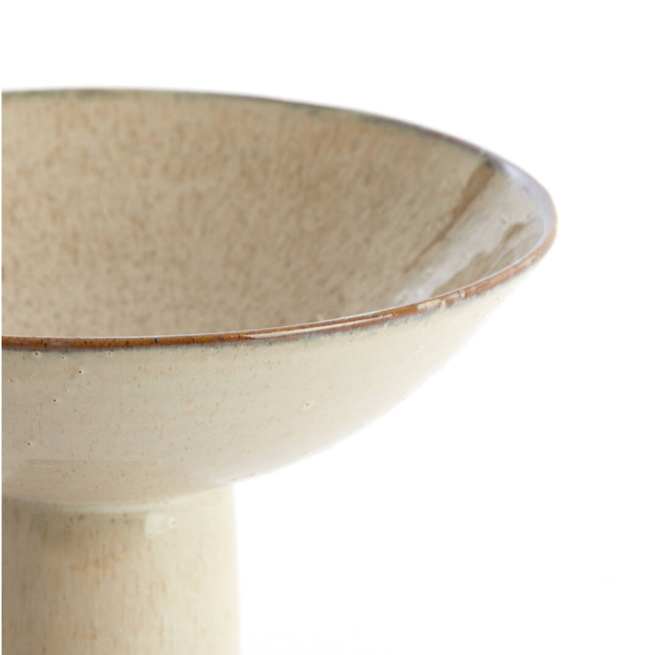 Schaal Vasco - glans beige