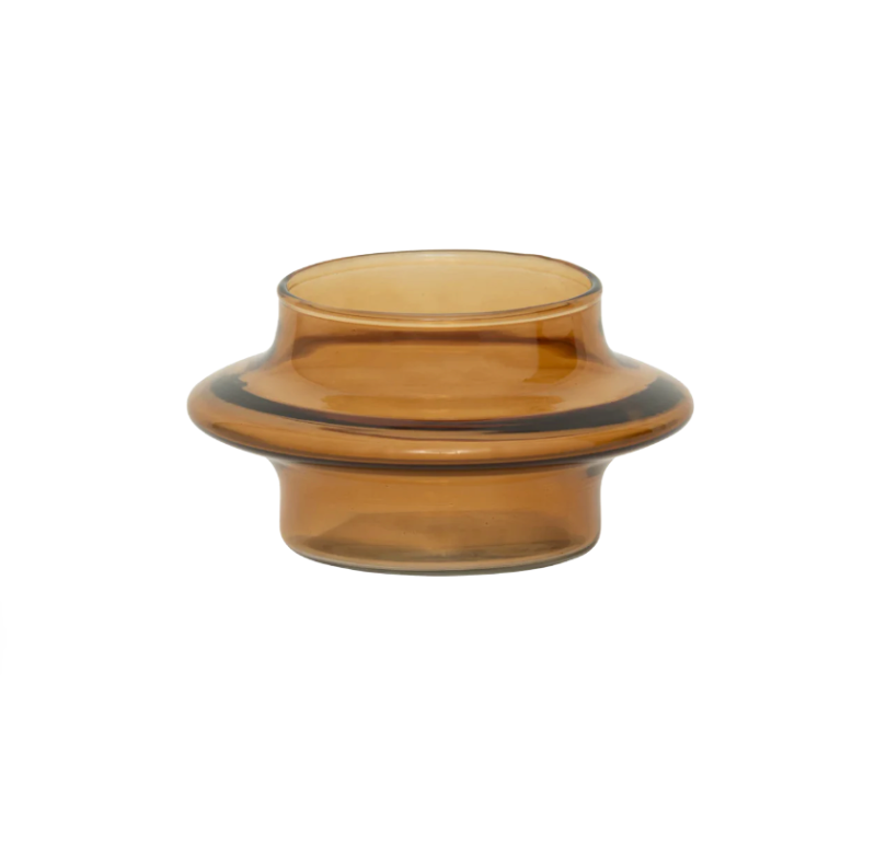 Waxinelichthouder Hea - golden orange