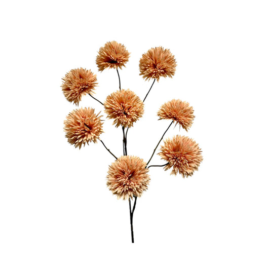 Kunsttak Pom Pom XL - salmon